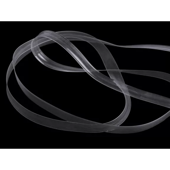 Szikon gumi szalag 8 mm széles erős - Transparent (20 m-es csomagolás) Szikon gumi szalag 8 mm széles erős - Transparent (20 m-es csomagolás)