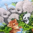 Premium cotton fabric panels African Journey