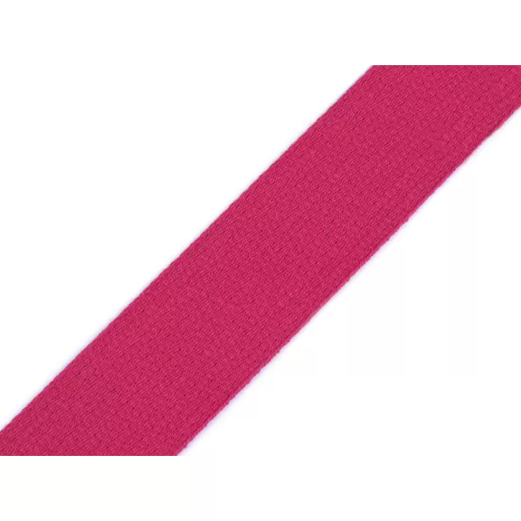 Pamut heveder 30 mm gurtni - 7432 pink (50 m-os csomagolás) Pamut heveder 30 mm gurtni - 7432 pink (50 m-os csomagolás)