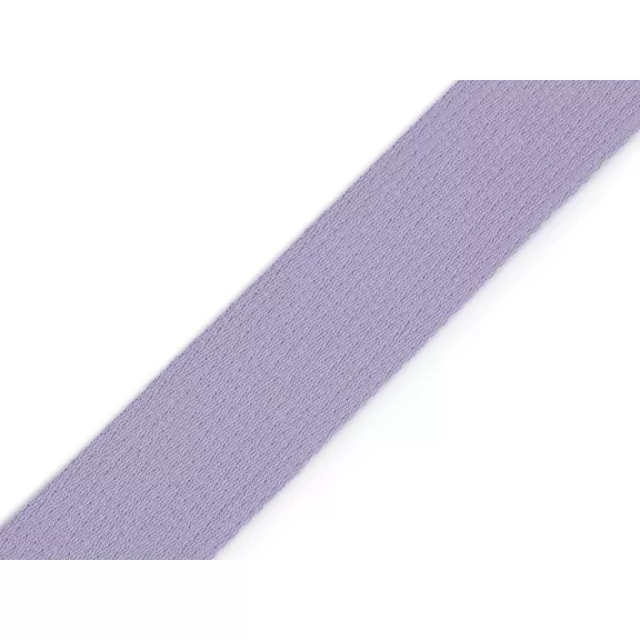 Pamut heveder 30 mm gurtni - 1605 világoslila (25 m-es csomagolás) Pamut heveder 30 mm gurtni - 1605 világoslila (25 m-es csomagolás)