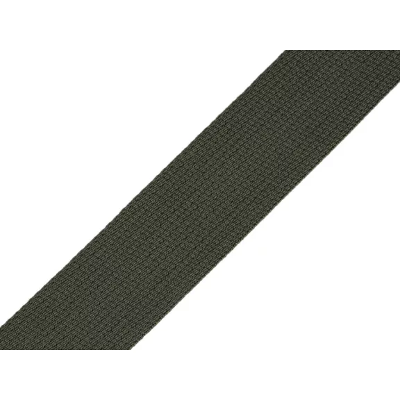 Pamut heveder 30 mm gurtni - 7856 khakizöld (25 m-es csomagolás) Pamut heveder 30 mm gurtni - 7856 khakizöld (25 m-es csomagolás)