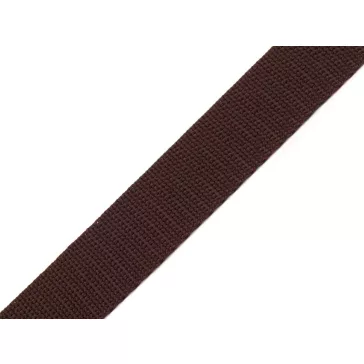   Polipropilén heveder szalag 20 mm-es vastagság 1mm - 77 sötétbarna (25 m-es csomagolás)