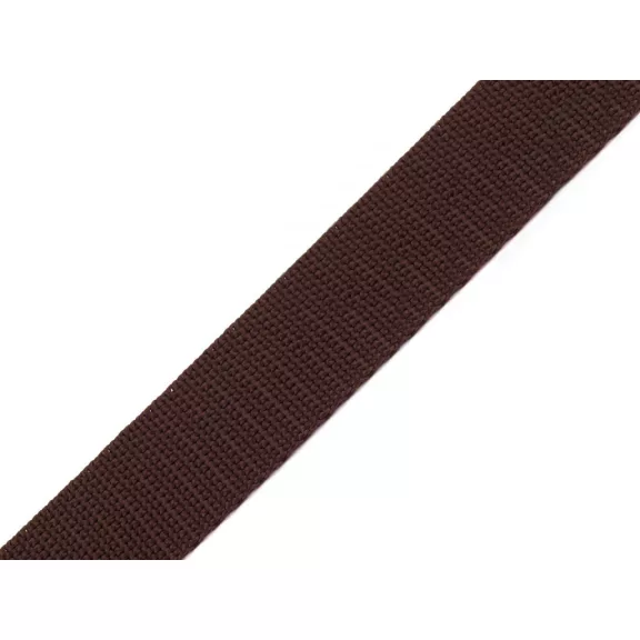 Polipropilén heveder szalag 20 mm-es vastagság 1mm - 77 sötétbarna (100 m-os csomagolás) Polipropilén heveder szalag 20 mm-es vastagság 1mm - 77 sötétbarna (100 m-os csomagolás)