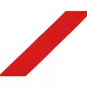   Polipropilén heveder szalag 20 mm-es vastagság 1mm - 30 piros (25 m-es csomagolás)
