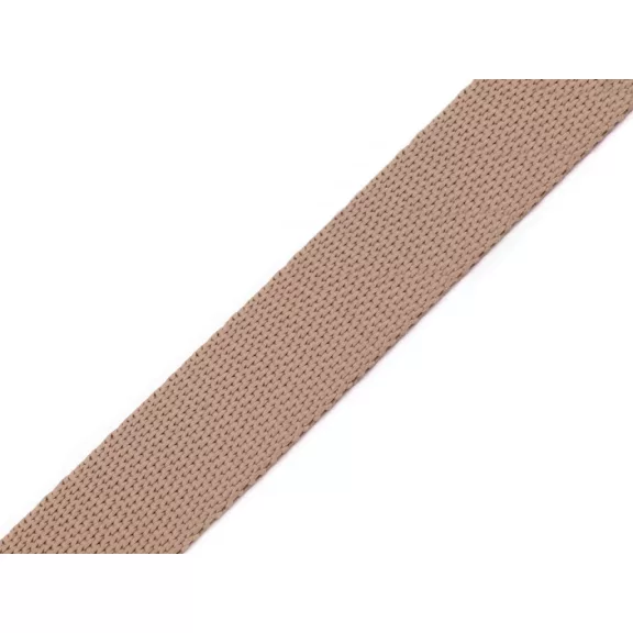Polipropilén heveder szalag 20 mm-es vastagság 1mm - 75 bézs (25 m-es csomagolás) Polipropilén heveder szalag 20 mm-es vastagság 1mm - 75 bézs (25 m-es csomagolás)
