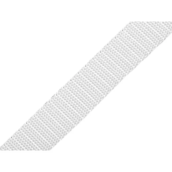 Polipropilén heveder szalag 20 mm-es vastagság 1mm - 01 fehér (25 m-es csomagolás) Polipropilén heveder szalag 20 mm-es vastagság 1mm - 01 fehér (25 m-es csomagolás)