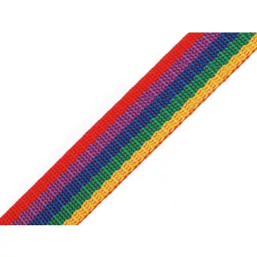   Polipropilén heveder szalag szélessége 25 mm vastagság 1 mm - 90 multicolor (25 m-es csomagolás)