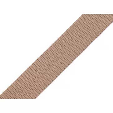   Polipropilén heveder szalag szélessége 25 mm vastagság 1 mm - 75 bézs (100 m-os csomagolás)