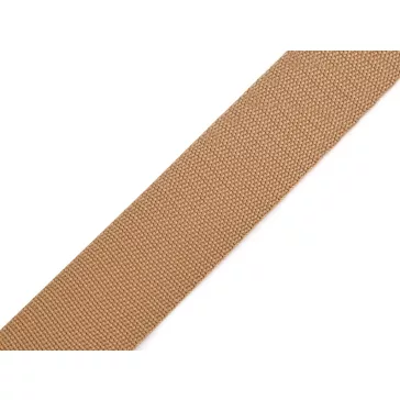   Polipropilén heveder szalag 30 mm-es vastagság 1 mm - 73 természetes barna (25 m-es csomagolás)