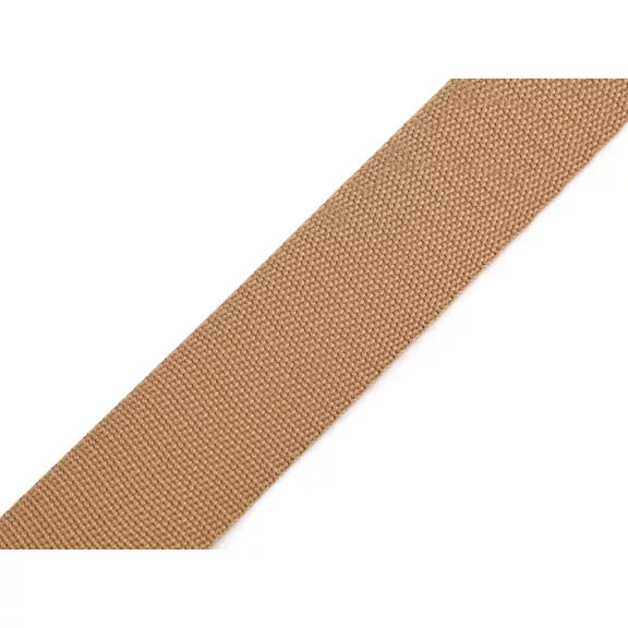 Polipropilén heveder szalag 30 mm-es vastagság 1 mm - 73 természetes barna (25 m-es csomagolás) Polipropilén heveder szalag 30 mm-es vastagság 1 mm - 73 természetes barna (25 m-es csomagolás)