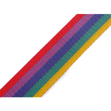   Polipropilén heveder szalag 40 mm-es vastagság 1 mm - 90 multicolor (100 m-os csomagolás)