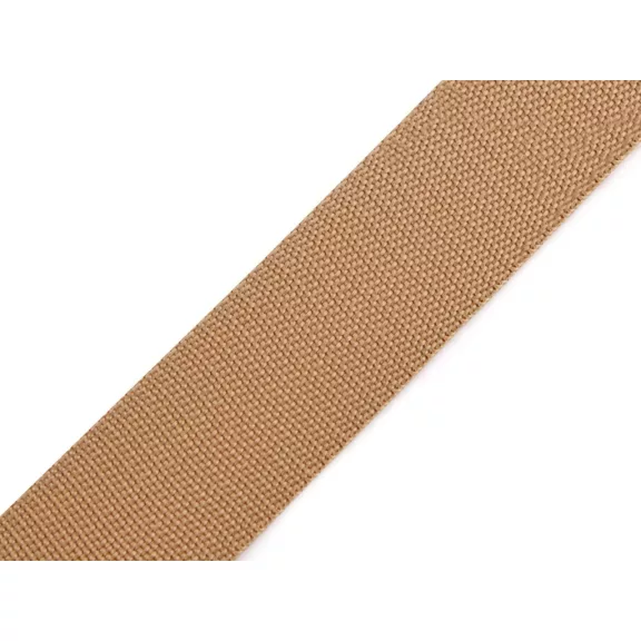 Polipropilén heveder szalag 40 mm-es vastagság 1 mm - 73 természetes barna (25 m-es csomagolás) Polipropilén heveder szalag 40 mm-es vastagság 1 mm - 73 természetes barna (25 m-es csomagolás)