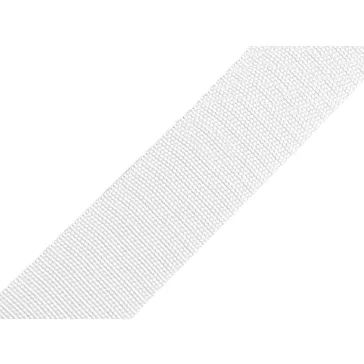   Polipropilén heveder szalag 40 mm-es vastagság 1 mm - 01 fehér (25 m-es csomagolás)