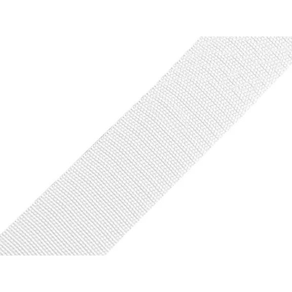 Polipropilén heveder szalag 40 mm-es vastagság 1 mm - 01 fehér (25 m-es csomagolás) Polipropilén heveder szalag 40 mm-es vastagság 1 mm - 01 fehér (25 m-es csomagolás)