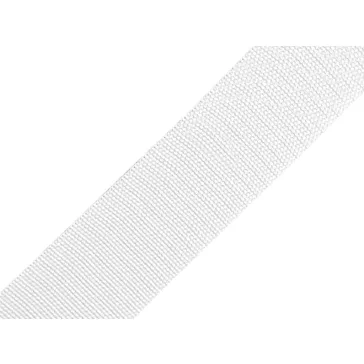  Polipropilén heveder szalag szélesége 50 mm vastagság 1 mm - 01 fehér (25 m-es csomagolás)