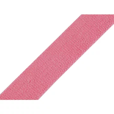  Pamut heveder szélessége 30 mm gurtni - 3 rózsaszín gyermeki (50 m-os csomagolás)