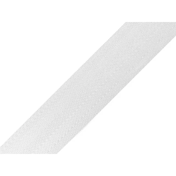 Sima kétoldalas heveder szalag szélessége 32; 38 mm - 5 (38 mm) fehér Sima kétoldalas heveder szalag szélessége 32; 38 mm - 5 (38 mm) fehér