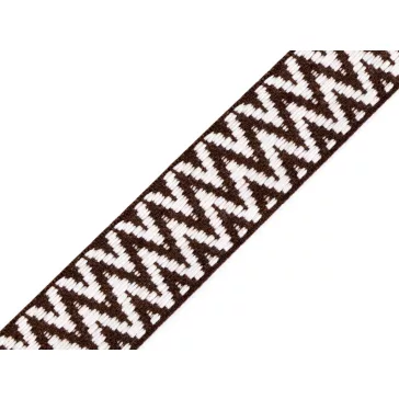 Kétoldalas heveder szélessége 38 mm - 4 barnás 