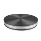 Sima kétoldalas hevederszalag lurexel szélessége 38 mm - 3 szürke ezüst Sima kétoldalas hevederszalag lurexel szélessége 38 mm - 3 szürke ezüst