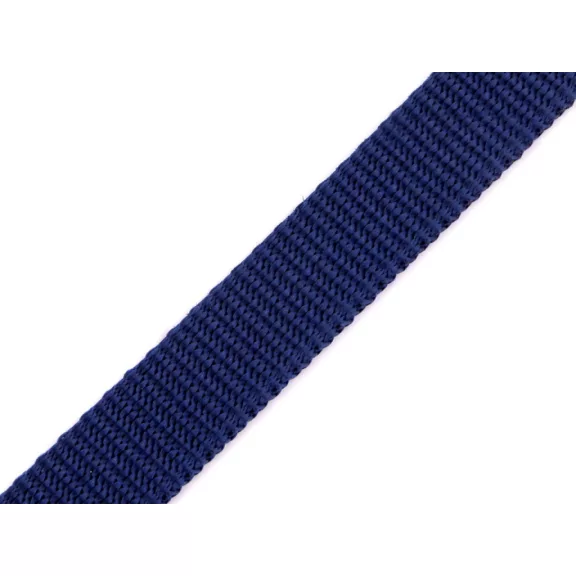 Polipropilén heveder szélessége 20 mm vastagság 1,8 mm - 3 blue dark Polipropilén heveder szélessége 20 mm vastagság 1,8 mm - 3 blue dark