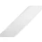Sima kétoldalas heveder fényes 38 mm - 1 Off White 