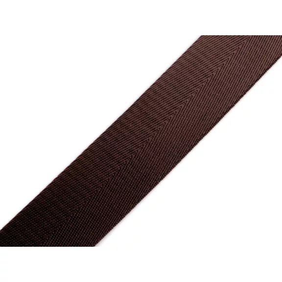 Sima kétoldalas heveder fényes 38 mm - 16 barna Sima kétoldalas heveder fényes 38 mm - 16 barna