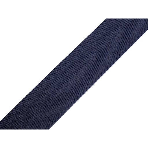 Sima kétoldalas heveder fényes 38 mm