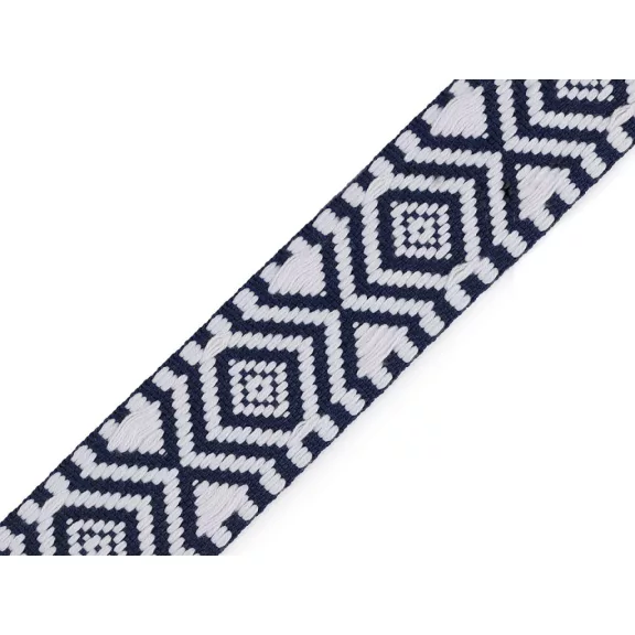 Kétoldalas heveder 38 mm - 1 blue dark Kétoldalas heveder 38 mm - 1 blue dark