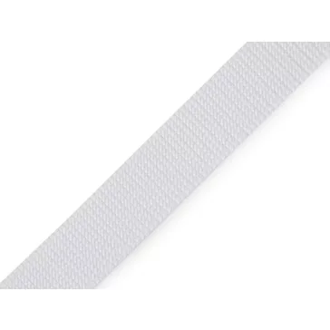   Polipropilén heveder 25 mm széles 2 mm vastag - 2 fehér (5 m-es csomagolás)