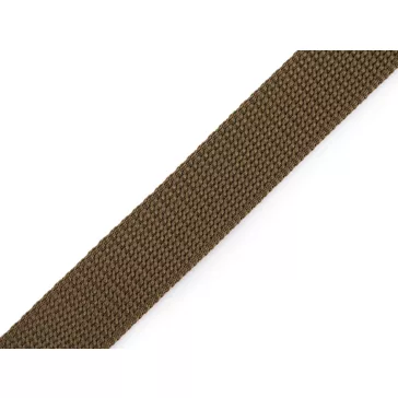   Polipropilén heveder 25 mm széles 2 mm vastag - 24 barna (5 m-es csomagolás)