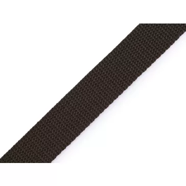   Polipropilén heveder 25 mm széles 2 mm vastag - 25 sötétbarna (5 m-es csomagolás)