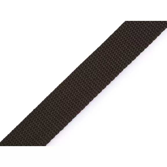 Polipropilén heveder 25 mm széles 2 mm vastag - 25 sötétbarna (5 m-es csomagolás) Polipropilén heveder 25 mm széles 2 mm vastag - 25 sötétbarna (5 m-es csomagolás)