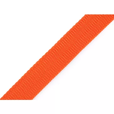   Polipropilén heveder 25 mm széles 2 mm vastag - 7 narancssárga (100 m-os csomagolás)