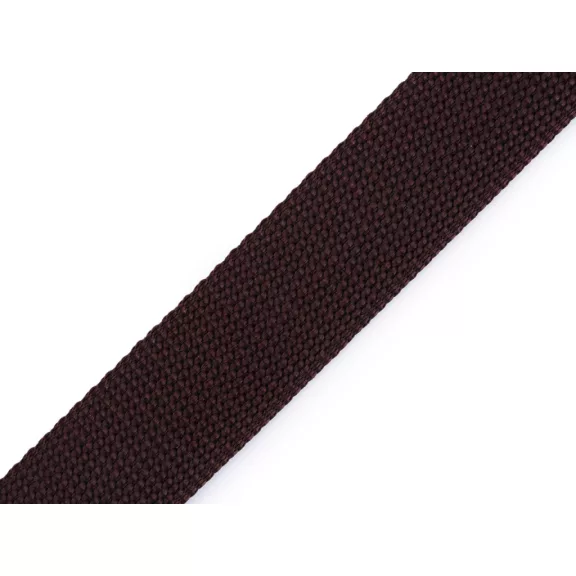 Polipropilén heveder 30 mm széles 2 mm vastag - 27 sötétbarna (25 m-es csomagolás) Polipropilén heveder 30 mm széles 2 mm vastag - 27 sötétbarna (25 m-es csomagolás)