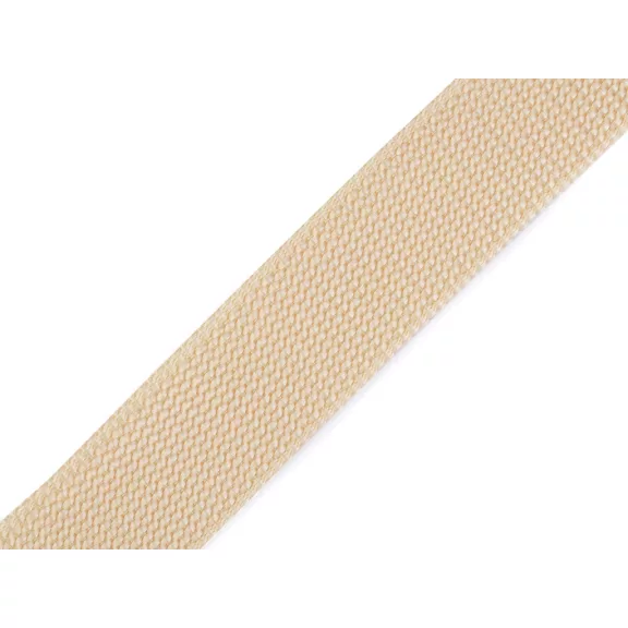 Polipropilén heveder 30 mm széles 2 mm vastag - 11 világos bézs (5 m-es csomagolás) Polipropilén heveder 30 mm széles 2 mm vastag - 11 világos bézs (5 m-es csomagolás)