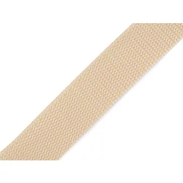   Polipropilén heveder 30 mm széles 2 mm vastag - 11 világos bézs (100 m-os csomagolás)