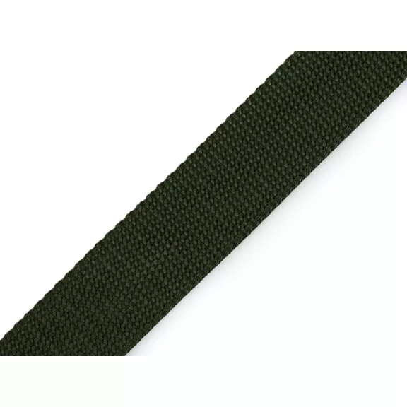 Polipropilén heveder 30 mm széles 2 mm vastag - 31 (29) khakizöld (100 m-os csomagolás) Polipropilén heveder 30 mm széles 2 mm vastag - 31 (29) khakizöld (100 m-os csomagolás)