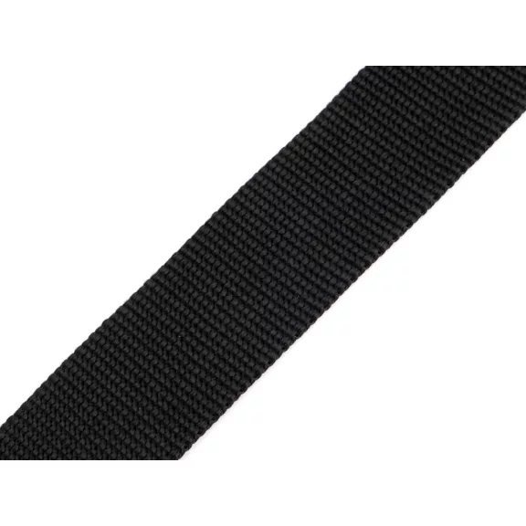 Polipropilén pánt szélessége 38 mm vastagság 2 mm - 1 fekete (5 m-es csomagolás) Polipropilén pánt szélessége 38 mm vastagság 2 mm - 1 fekete (5 m-es csomagolás)
