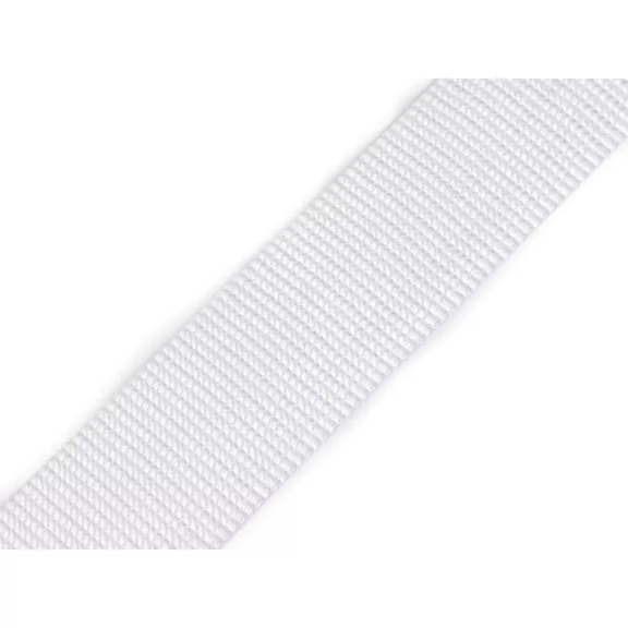 Polipropilén pánt szélessége 38 mm vastagság 2 mm - 2 fehér (25 m-es csomagolás) Polipropilén pánt szélessége 38 mm vastagság 2 mm - 2 fehér (25 m-es csomagolás)