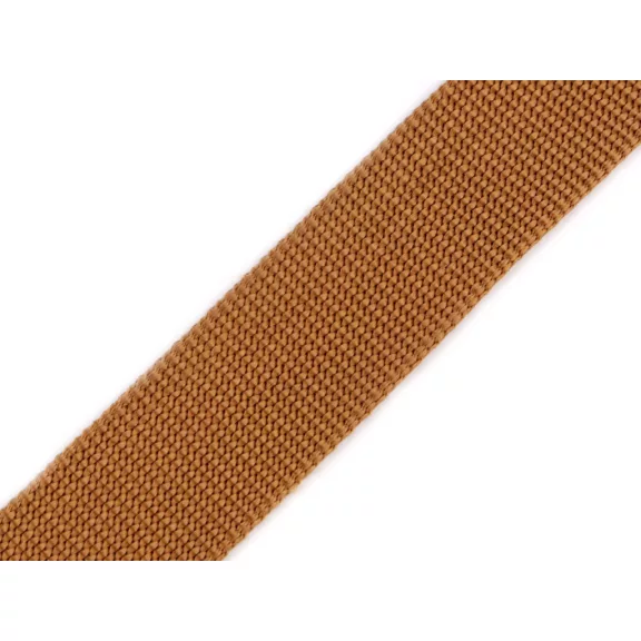 Polipropilén pánt szélessége 38 mm vastagság 2 mm - 22 sötét bézs (5 m-es csomagolás) Polipropilén pánt szélessége 38 mm vastagság 2 mm - 22 sötét bézs (5 m-es csomagolás)