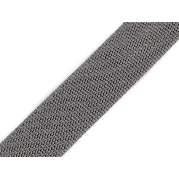 Polipropilén pánt szélessége 38 mm vastagság 2 mm - 38 szürke (25 m-es csomagolás) Polipropilén pánt szélessége 38 mm vastagság 2 mm - 38 szürke (25 m-es csomagolás)