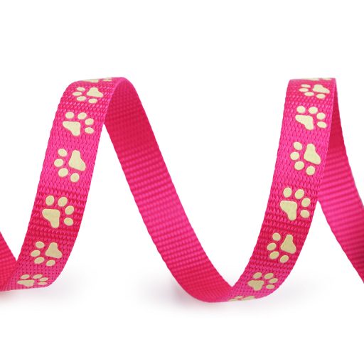 Polipropilén heveder pórázra / nyakörv, világító szélessége 15 mm