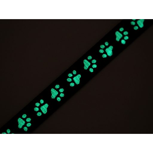 Polipropilén heveder pórázra / nyakörv, világító szélessége 15 mm