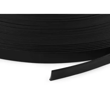 Szilikon heveder vízálló, poráz 15 mm - 3 fekete 
