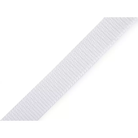 Polipropilén pánt szélessége 20 mm vastagság 2 mm - 2 fehér (100 m-os csomagolás) Polipropilén pánt szélessége 20 mm vastagság 2 mm - 2 fehér (100 m-os csomagolás)