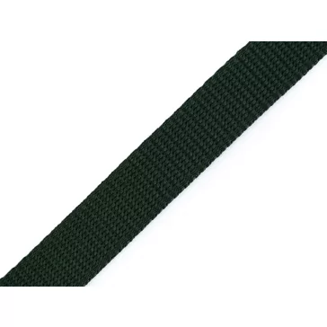   Polipropilén pánt szélessége 20 mm vastagság 2 mm - 30 zöld sötét (100 m-os csomagolás)
