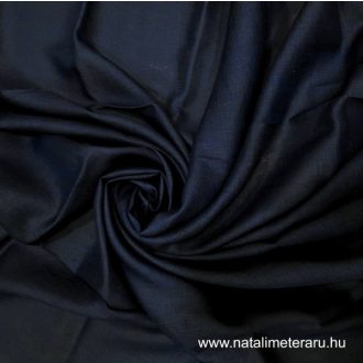 Mély sötétkék lenvászon