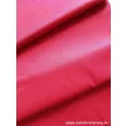 Red blended pile teflonos cotton twill fabric
