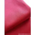 Red blended pile teflonos cotton twill fabric