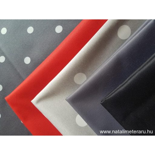 Piros kevert szálas teflonos pamut twill szövet